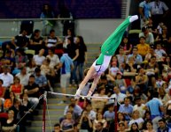 İdman gimnastikası üzrə fərdi çoxnövçülük yarışlarının finalı keçirilir (FOTO)