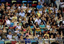 İdman gimnastikası üzrə fərdi çoxnövçülük yarışlarının finalı keçirilir (FOTO)