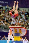 İdman gimnastikası üzrə fərdi çoxnövçülük yarışlarının finalı keçirilir (FOTO)