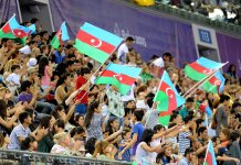İdman gimnastikası üzrə fərdi çoxnövçülük yarışlarının finalı keçirilir (FOTO)