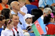 İdman gimnastikası üzrə fərdi çoxnövçülük yarışlarının finalı keçirilir (FOTO)