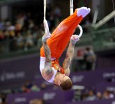 İdman gimnastikası üzrə fərdi çoxnövçülük yarışlarının finalı keçirilir (FOTO)