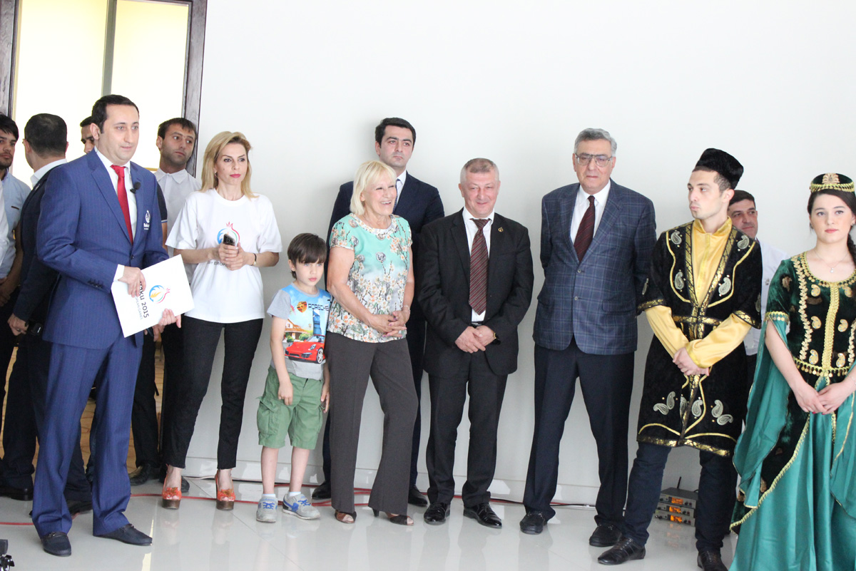 MOK-da ötən gün Avropa Oyunlarında medal qazanmış idmançılarımızla ənənəvi görüş (FOTO)