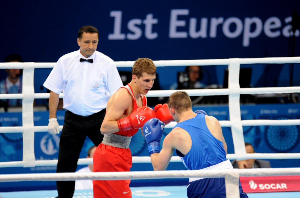 Avropa Oyunları çərçivəsində boksçumuz 1/8 final mərhələsinə çıxıb (ƏLAVƏ OLUNUB) (FOTO)