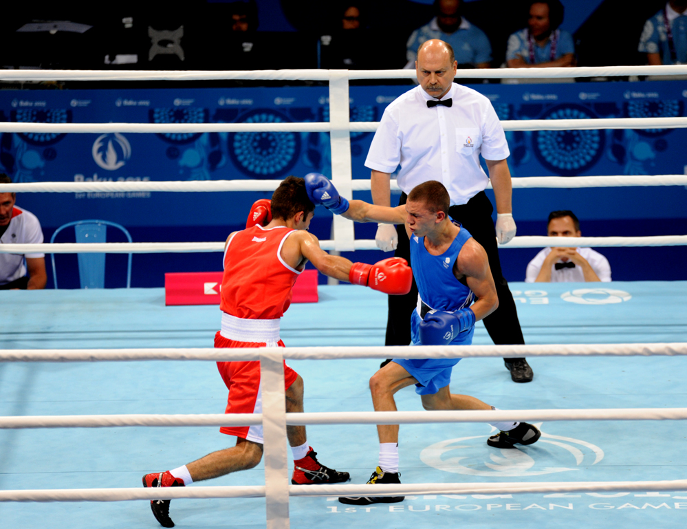 Avropa Oyunları çərçivəsində boksçumuz 1/8 final mərhələsinə çıxıb (ƏLAVƏ OLUNUB) (FOTO)