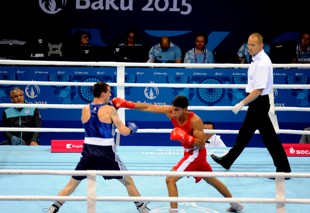 Avropa Oyunları çərçivəsində boksçumuz 1/8 final mərhələsinə çıxıb (ƏLAVƏ OLUNUB) (FOTO)