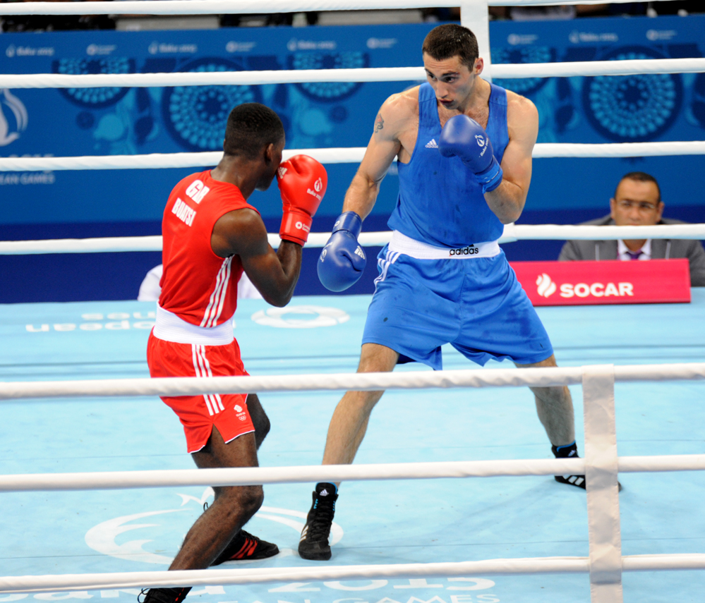 Teymur Məmmədov Avropa Oyunlarında boks yarışlarının finalına çıxdı