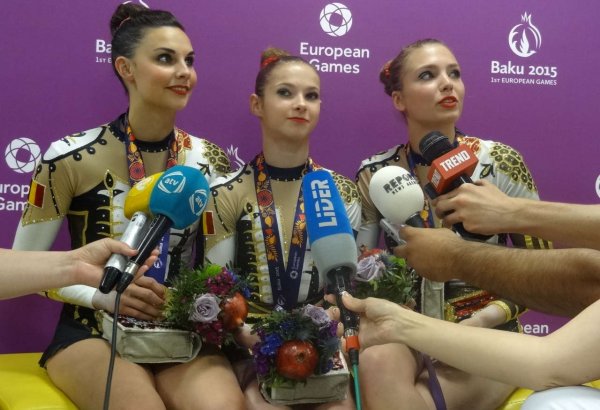 Belçikalı gimnast: I Avropa Oyunları idmançılarla tamaşaçıları birləşdirən möhtəşəm yarışdır (FOTO)