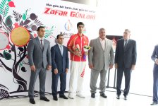 "12-5-12" - MOK-da Avropa Oyunlarında medal qazanmış idmançılarımızla ənənəvi görüş (FOTO)