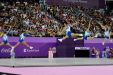Aerobika və batut gimnastikası üzrə təsnifat yarışlarının növbəti mərhələsi keçirilir (FOTO)