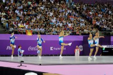 Aerobika və batut gimnastikası üzrə təsnifat yarışlarının növbəti mərhələsi keçirilir (FOTO)