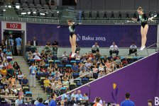 Aerobika və batut gimnastikası üzrə təsnifat yarışlarının növbəti mərhələsi keçirilir (FOTO)