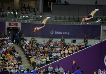 Aerobika və batut gimnastikası üzrə təsnifat yarışlarının növbəti mərhələsi keçirilir (FOTO)