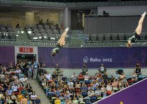 Aerobika və batut gimnastikası üzrə təsnifat yarışlarının növbəti mərhələsi keçirilir (FOTO)