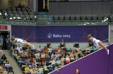 Aerobika və batut gimnastikası üzrə təsnifat yarışlarının növbəti mərhələsi keçirilir (FOTO)