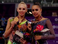 Rusiya bədii gimnastika yarışlarında iki medal qazandı (FOTO)