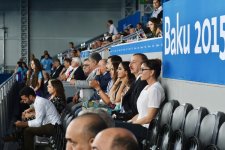 Prezident İlham Əliyev Avropa Oyunlarında qalib gələn taekvandoçuların mükafatlandırma mərasimində iştirak edib (FOTO, VİDEO)