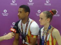 Belçikalı gimnast: Azərbaycanda gimnastikanın inkişafı üçün yaxşı şərait var (FOTO)