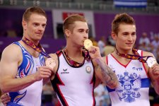 İdman gimnastikasında kişilər arasında qaliblərin mükafatlandırılması mərasimi keçirilib (FOTO+VİDEO)