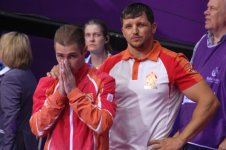 Azərbaycan gimnastı Oleq Stepko Avropa Oyunlarında paralel qollarda hərəkətlərdə qızıl medal qazandı  (FOTO)