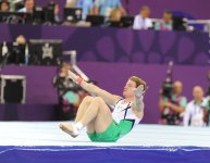 Azərbaycan gimnastı gümüş medal qazandı (FOTO)