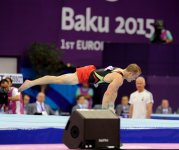 Azərbaycan gimnastı gümüş medal qazandı (FOTO)