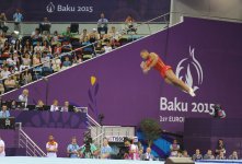 Azərbaycan gimnastı gümüş medal qazandı (FOTO)