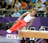Azərbaycan gimnastı gümüş medal qazandı (FOTO)