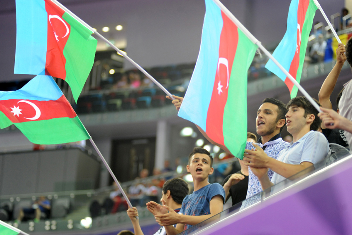İspaniyalı gimnast I Avropa Oyunlarında idman gimnastikasında birinci oldu (FOTO)