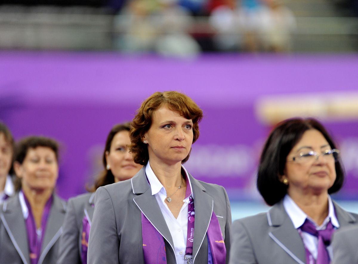 Azərbaycan gimnastı gümüş medal qazandı (FOTO)