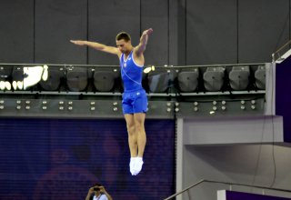 Azərbaycan gimnastı Dünya Kubokunda gümüş medala sahib oldu (YENİLƏNİB)