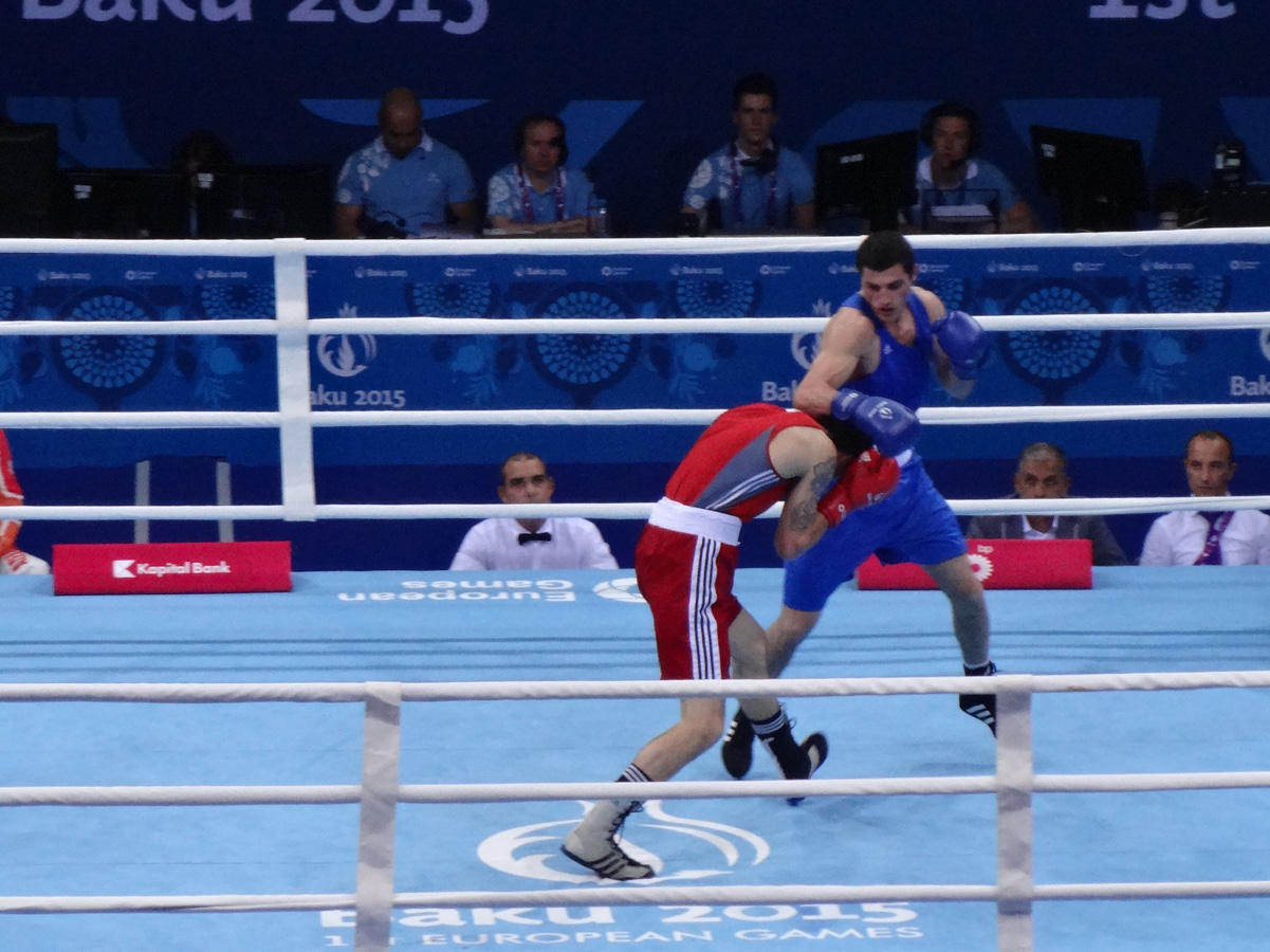 Boksçularımız medala doğru irəliləyir: 2 boksçumuz 1/4 finalda (FOTO)