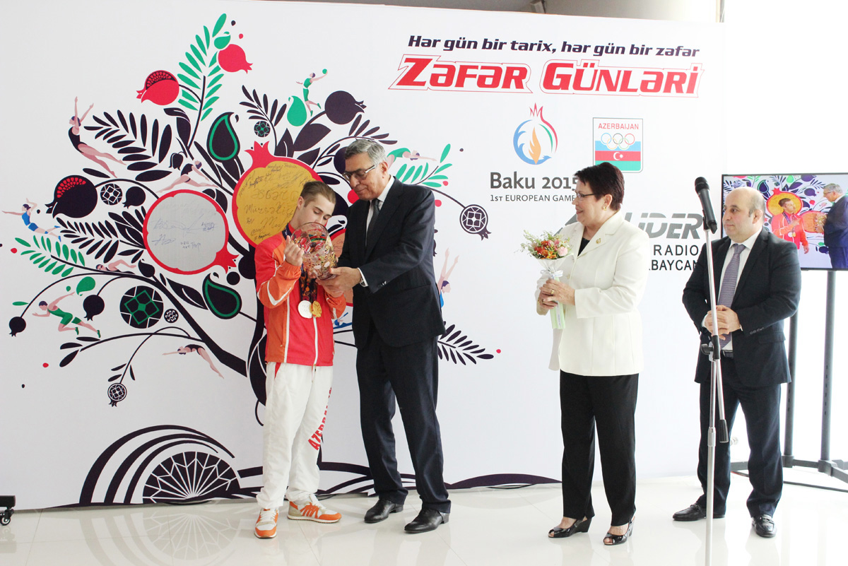 Çingiz Hüseynzadə: Bundan sonra Azərbaycanı gimnastika ölkəsi kimi də tanıyacaqlar (FOTO)