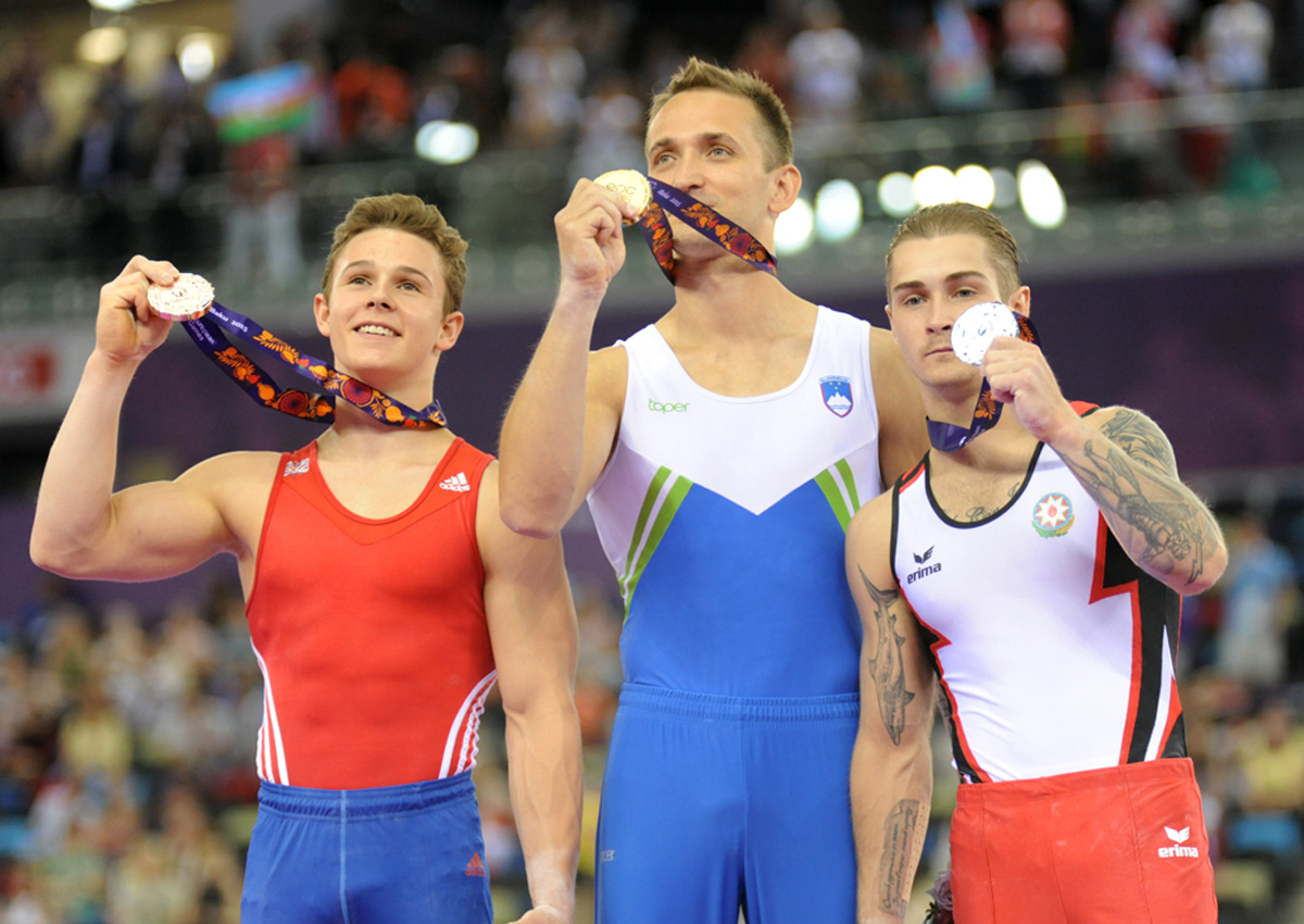 Avropa Oyunlarında Azərbaycan idman gimnastikasının tarixi qələbəsi (FOTO)