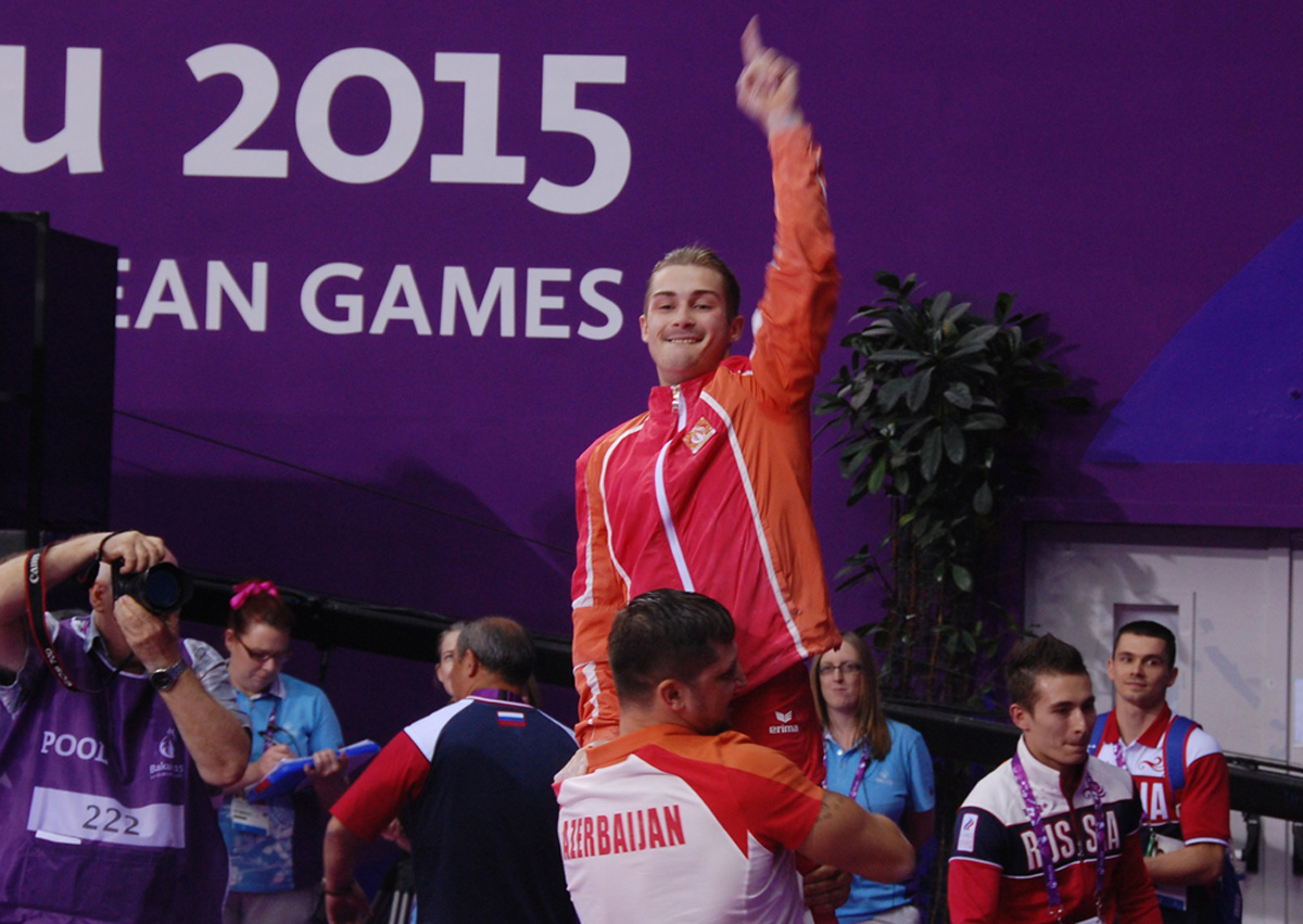 Avropa Oyunlarında Azərbaycan idman gimnastikasının tarixi qələbəsi (FOTO)