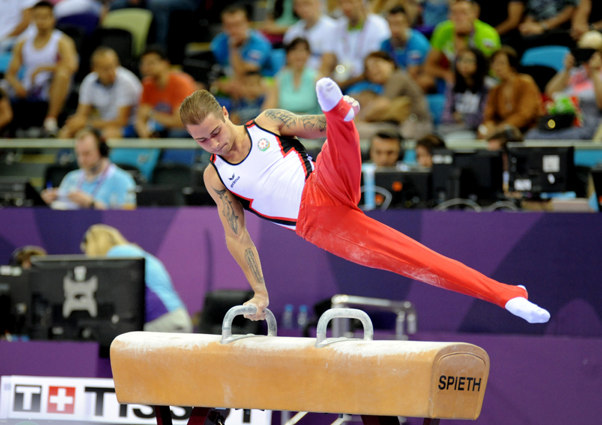 Avropa Oyunlarında Azərbaycan idman gimnastikasının tarixi qələbəsi (FOTO)
