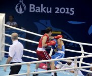 Daha bir boksçumuz Avropa Oyunlarında yarımfinalda (FOTO)