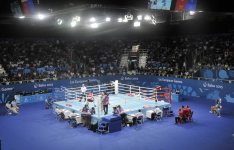Daha bir boksçumuz Avropa Oyunlarında yarımfinalda (FOTO)