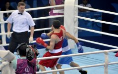 Daha bir boksçumuz Avropa Oyunlarında yarımfinalda (FOTO)