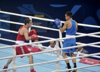 Daha bir boksçumuz Avropa Oyunlarında yarımfinalda (FOTO)