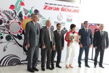 MOK-da azərbaycanlı samboçularla görüş keçirilib (FOTO)