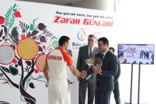 MOK-da azərbaycanlı samboçularla görüş keçirilib (FOTO)