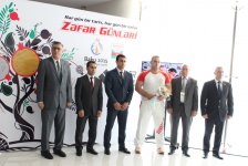 MOK-da azərbaycanlı samboçularla görüş keçirilib (FOTO)