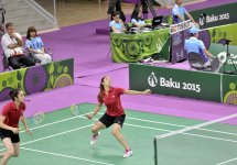 Avropa Oyunlarında badminton yarışları davam edir