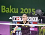Avropa Oyunlarında badminton yarışları davam edir