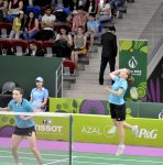 Avropa Oyunlarında badminton yarışları davam edir