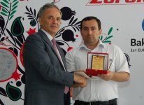 Avropa Oyunları ilə bağlı elan olunan fərdi jurnalist müsabiqəsinin qalibləri mükafatlandırıldı (FOTO)
