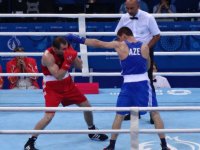 Daha bir kişi boksçumuz yarımfinala vəsiqə əldə etdi (FOTO)