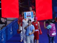 Daha bir qadın boksçumuz yarımfinalda (FOTO)
