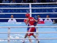 Daha bir qadın boksçumuz yarımfinalda (FOTO)